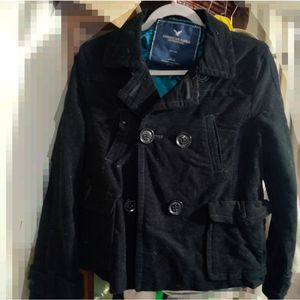 American eagle women's medium navy peacoat